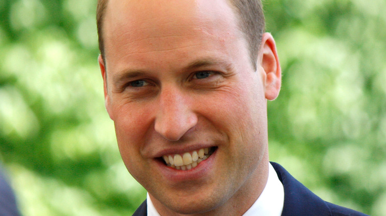 Prince William smiling