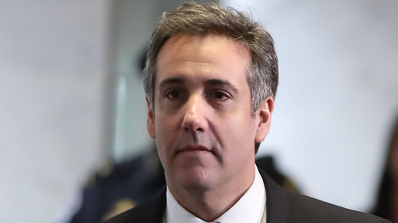 Michael Cohen posing