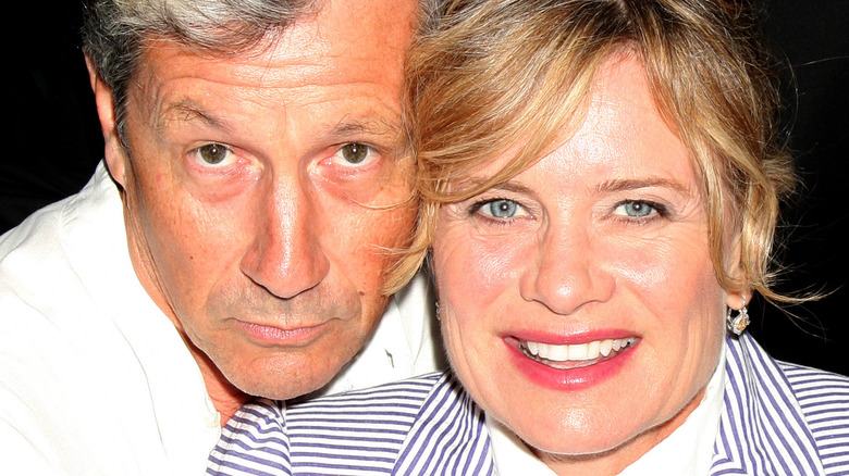 DOOL stars Charles Shaughnessy and Mary Beth Evans at an event. 