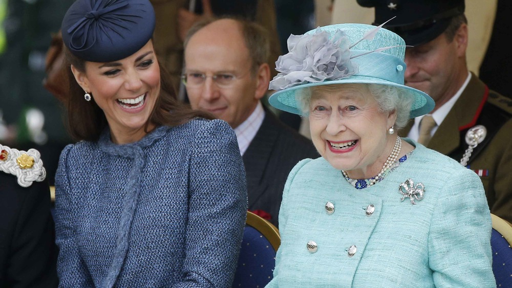 Queen Elizabeth Kate Middleton