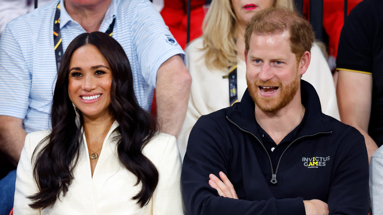 Meghan Markle and Prince Harry at Invictus Games
