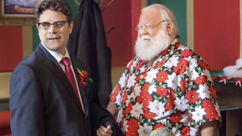 sean astiin with kris Kringle "Santa Switch"