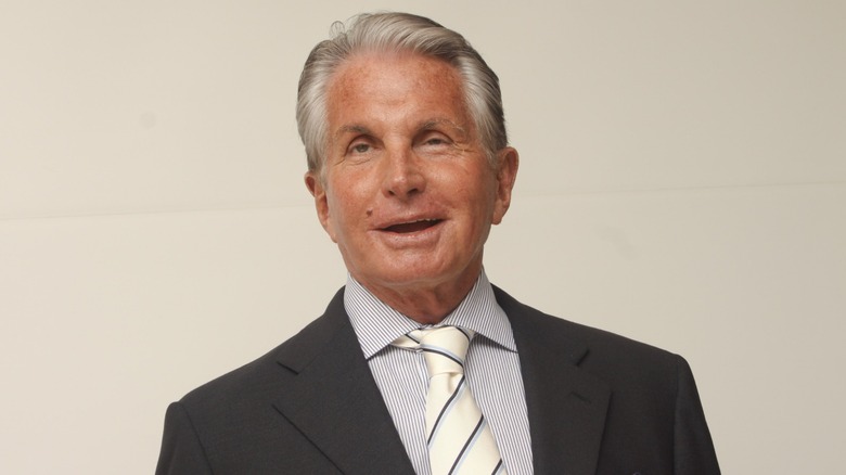 George Hamilton at his Hollywood Walk of Fame ceremony in 2009