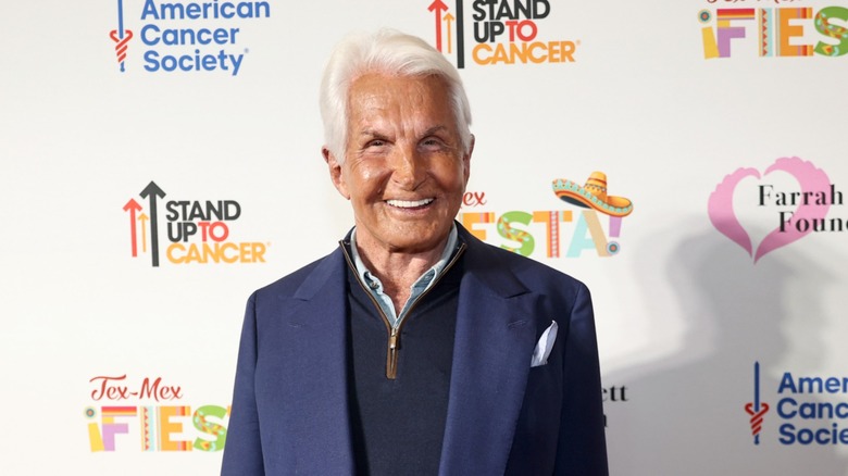 George Hamilton attends a Farrah Fawcett charity event in 2025