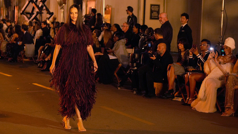 Adriana Lima walks at Vogue World 2025