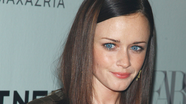 Alexis Bledel smiling at an event