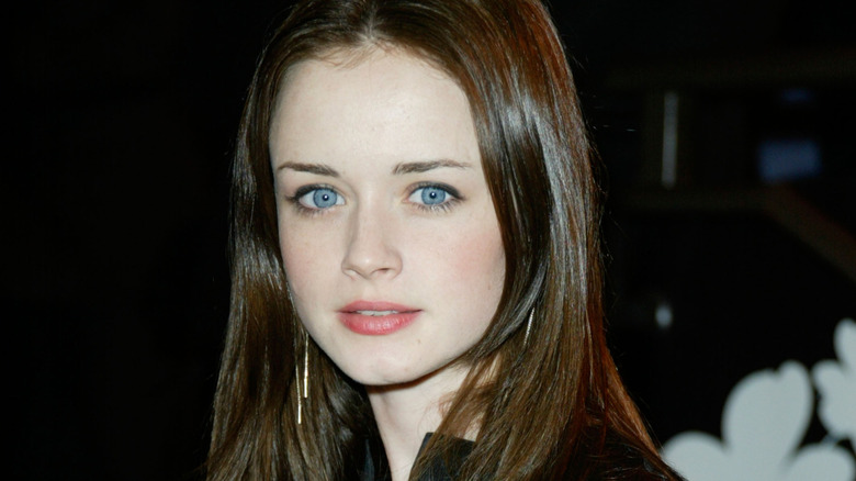 Young Alexis Bledel at a premiere