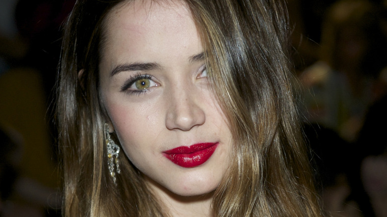 Ana de Armas in diamonds