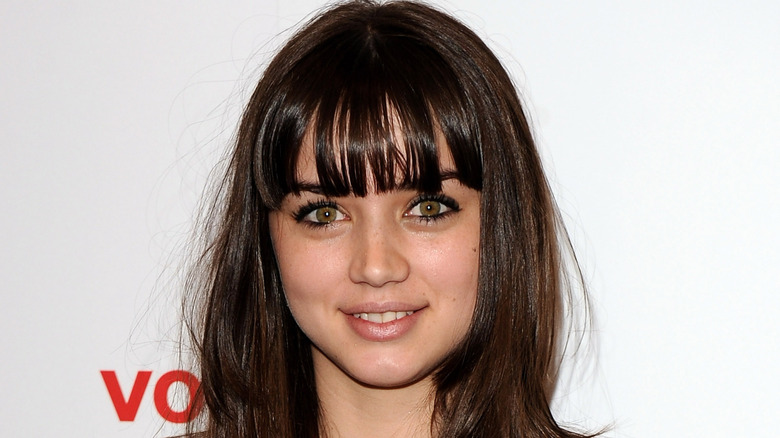 A young Ana de Armas