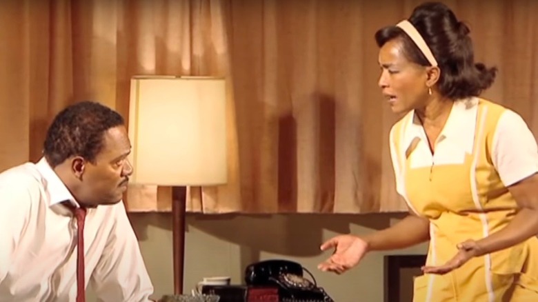 Samuel L. Jackson and Angela Bassett in The Mountaintop