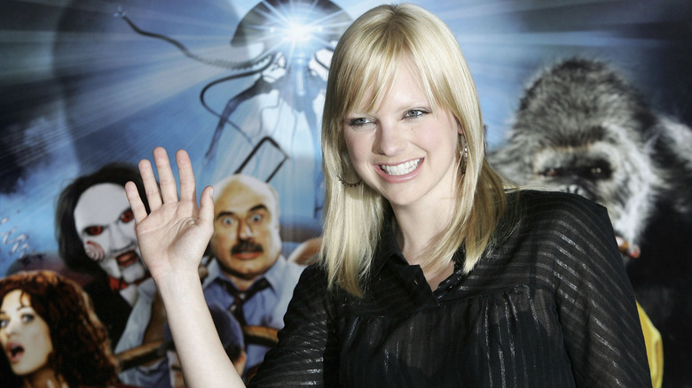 Anna Faris at a Scary Movie 4 premier in 2006