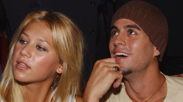 Anna Kournikova and Enrique Iglesias in 2002