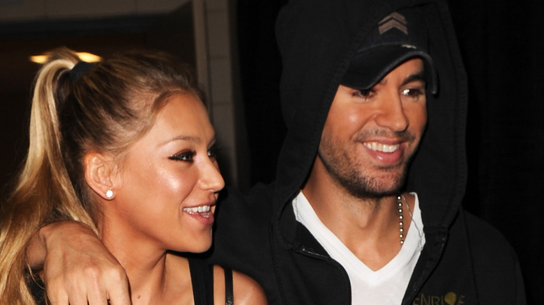 Anna Kournikova and Enrique Iglesias together in 2012