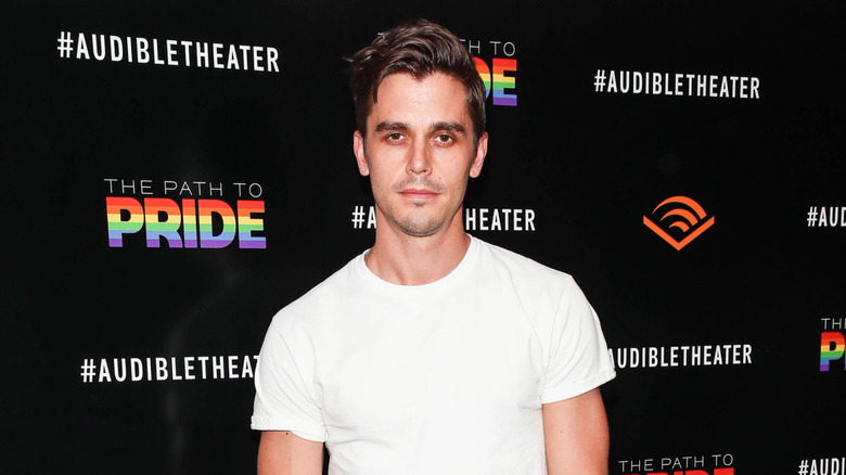 Antoni Porowski attends a performance of the Audible original, "The Path To Pride" at the Minetta Lane Theatre on June 25, 2018 in New York City.