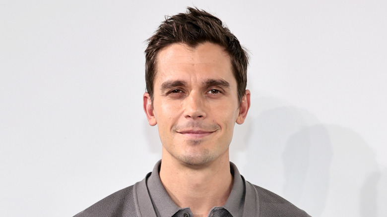 Antoni Porowski attends the Thom Browne Fall 2022 runway show on April 29, 2022 in New York City.