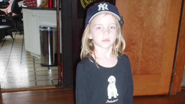 Billie Eilish as a child