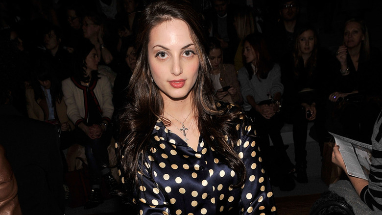 Alexa Ray Joel attending a fashion show