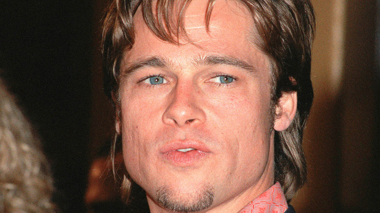 Brad Pitt with a goatee
