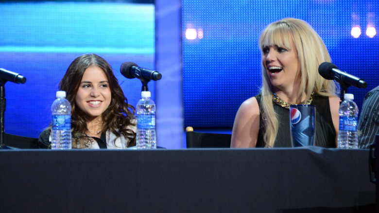 Britney Spears on The X Factor in 2012