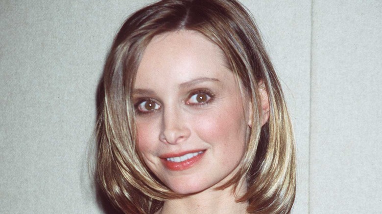 Calista Flockhart smiling at an event