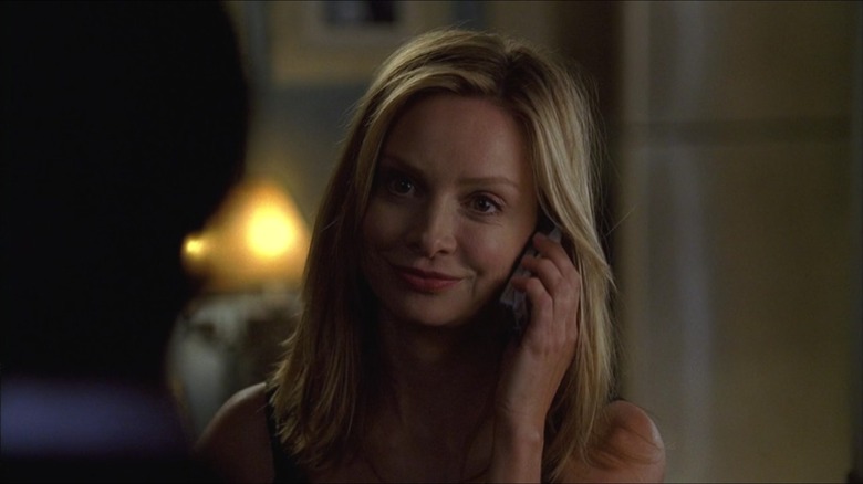 Calista Flockhart on the phone in Brothers & Sisters