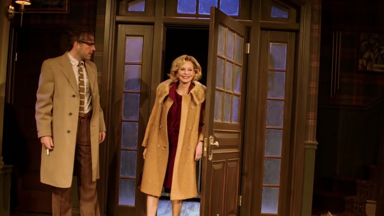 Calista Flockhart playing Martha in Who's Afraid of Virginia Woolf