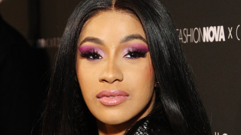 Cardi B close-up