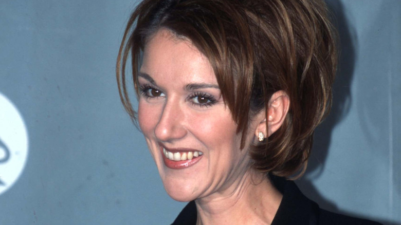 Céline Dion smiling