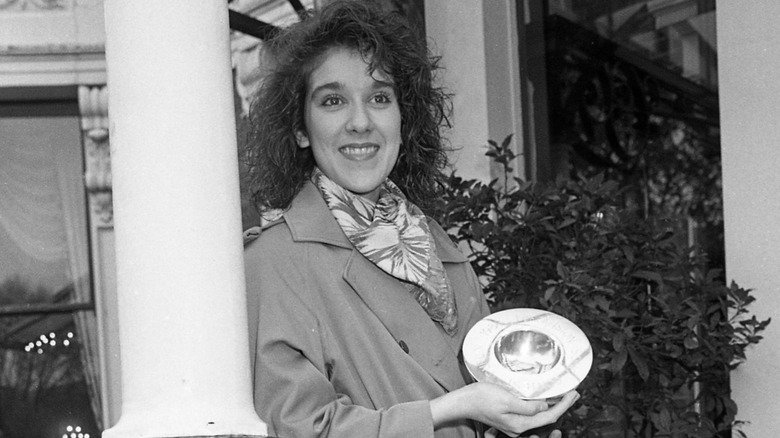 Céline Dion at home