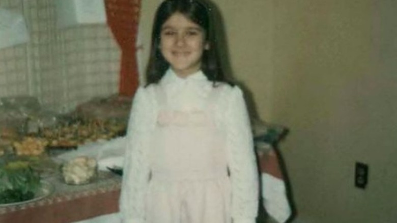 Céline Dion as a young girl