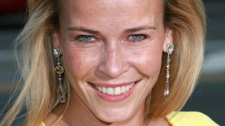 Chelsea Handler smiling in 2007