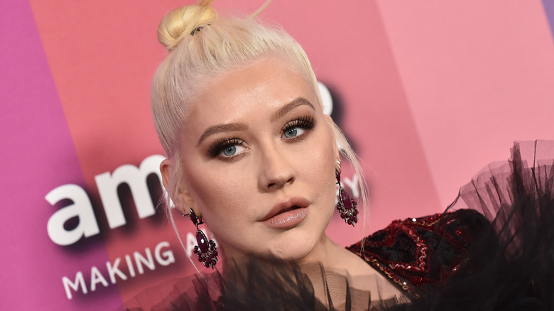 Christina Aguilera in Hollywood, 2019