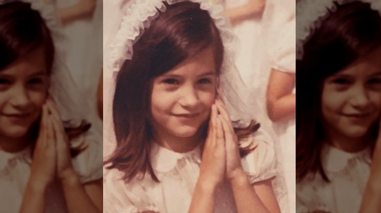 Courteney Cox as a kid