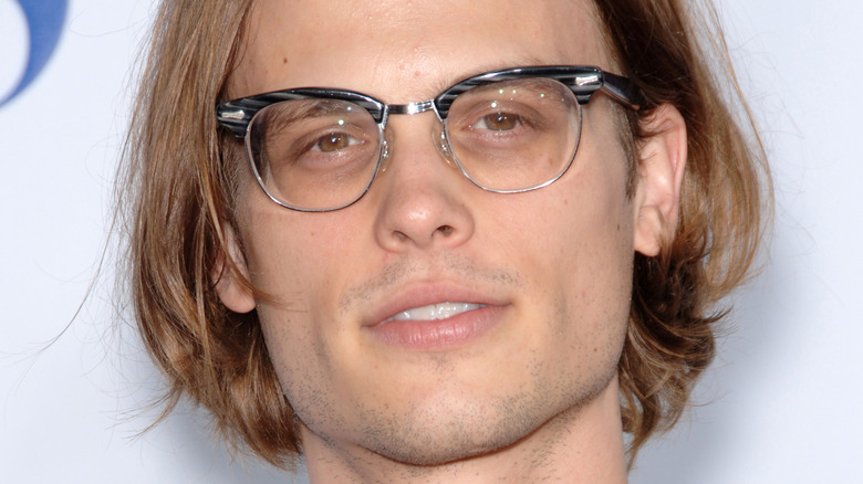 Matthew Gray Gubler wearing glasses