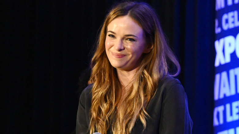 Danielle Panabaker smiling