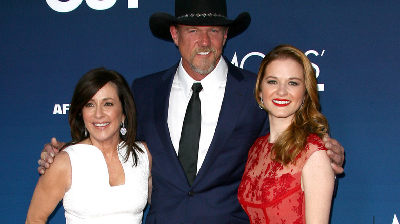 Trace Adkins, Sarah Drew, and Patricia Heaton at the Moms' Night Out LA premiere