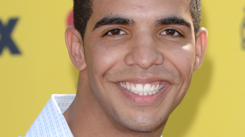 Drake on the red carpet