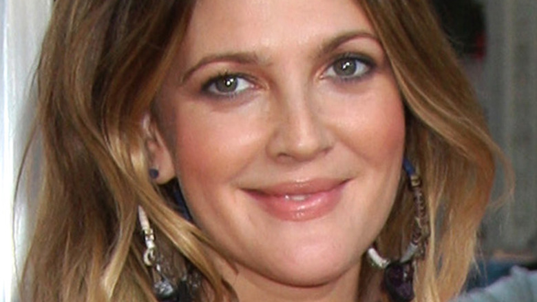 Drew Barrymore smiling