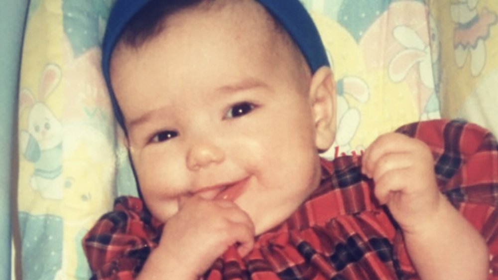 Dua Lipa as a baby