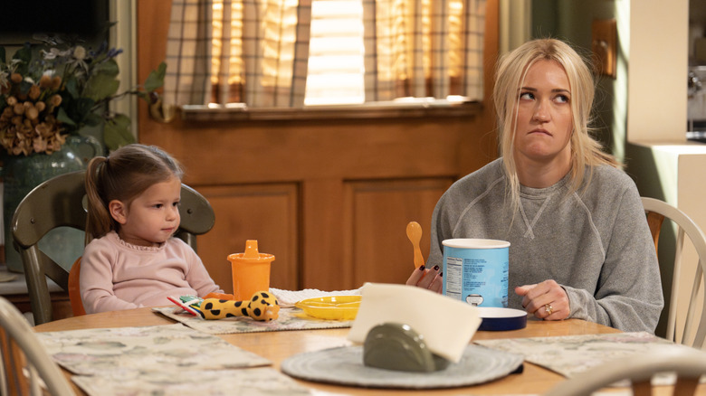 Emily Osment in a scene from "Georige & Mandy's First Marriage"