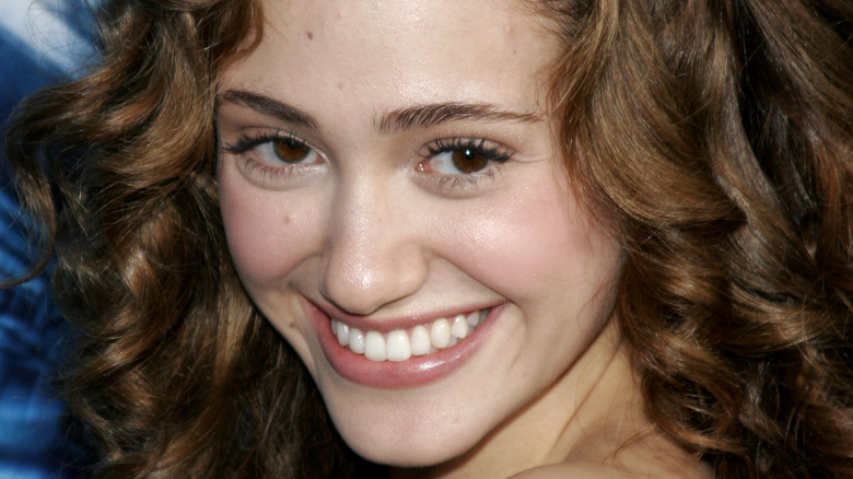Emmy Rossum smiling in 2006