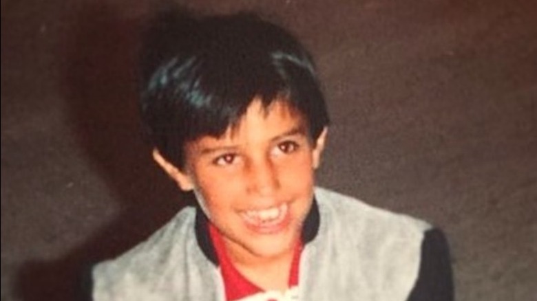 Gael García Bernal as a kid