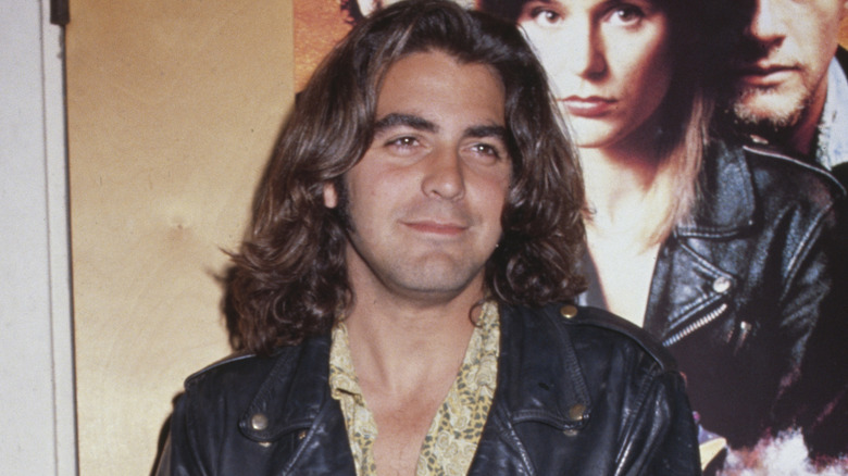 George Clooney as a young man