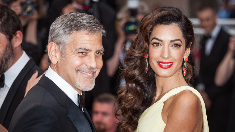George Clooney and Amal