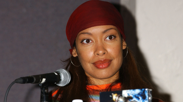 Gina Torres smiling