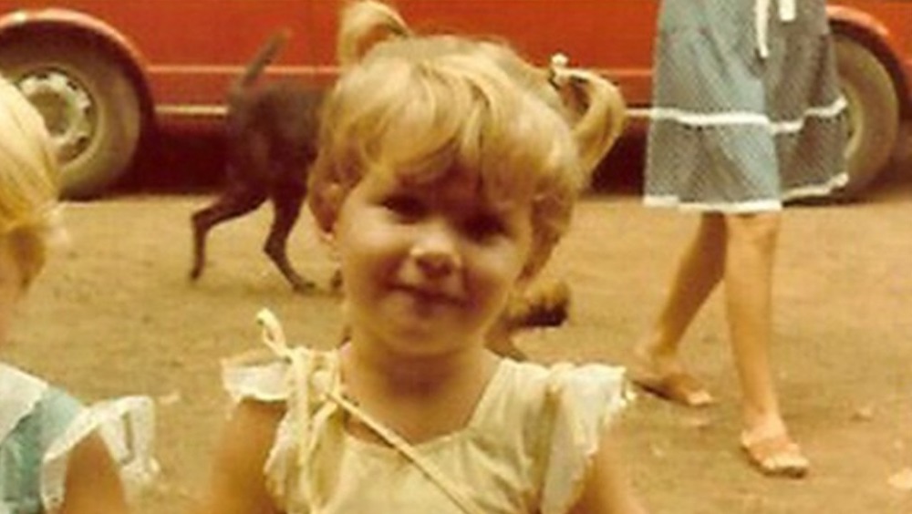 Gisele Bündchen as a little girl