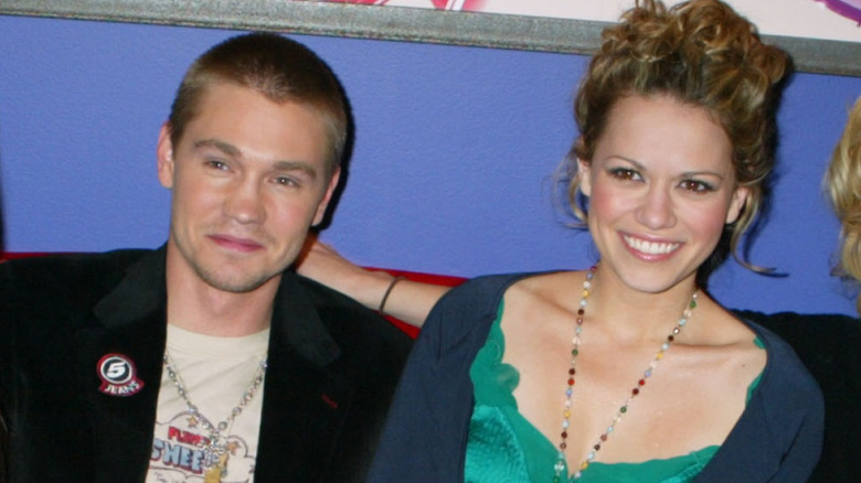 Chad Michael Murray and Bethany Joy Lenz smiling
