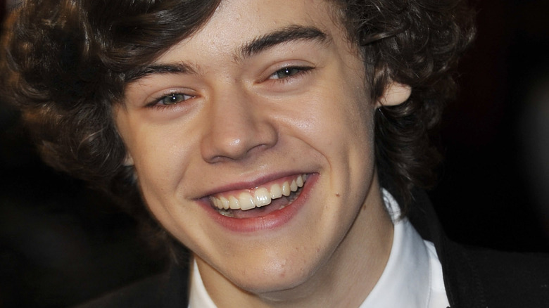 Harry Styles in 2010 close-up