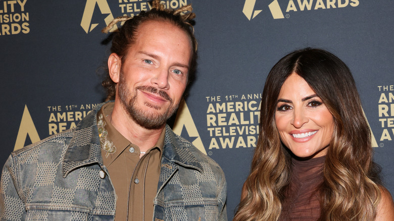 Brandt Andersen on the red carpet with Alison Victoria