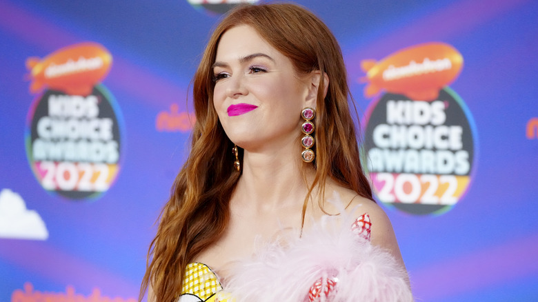 Isla Fisher smiling